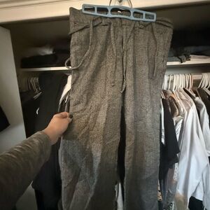 Women’s Gray Wool Pants